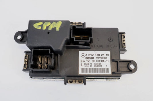 2010-2015 MERCEDES-BENZ E350 GLK350 A/C HEATER BLOWER MOTOR RESISTOR A2128702110