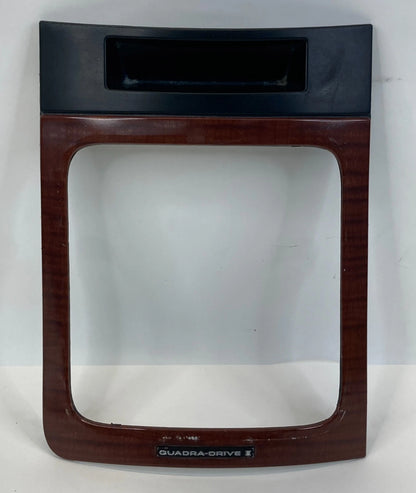 2005 2006 2007 JEEP GRAND CHEROKEE 4WD CENTER CONSOLE SHIFTER BEZEL TRIM WOOD