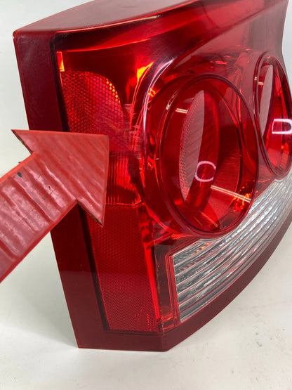 2009 2010 DODGE CHARGER REAR LEFT DRIVER TAILLIGHT TAIL LAMP HALOGEN