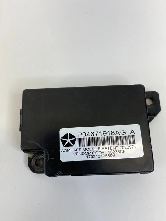 2011-2014 DODGE AVENGER 2.4L COMPASS & TEMPERATURE CONTROL MODULE P04671918AG