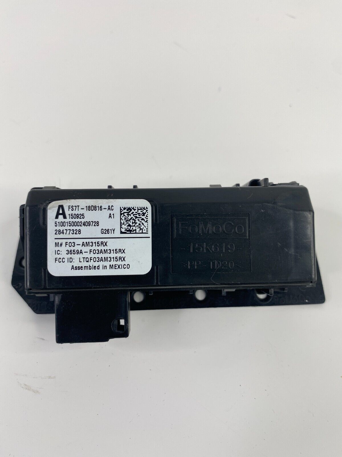 2013-2016 Ford Fusion Antenna Amplifier Control Module FS7T-18D816-AC OEM