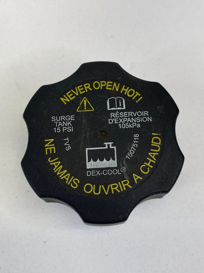2006-2009 PONTIAC TORRENT RADIATOR COOLANT FLUID RECOVERY CAP COVER 15075118 OEM