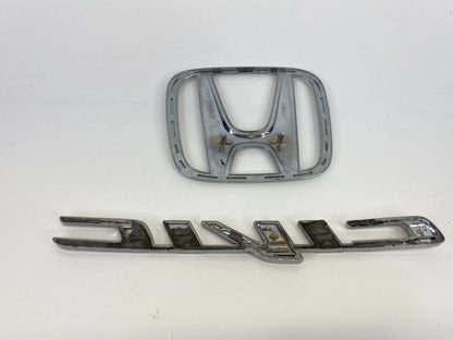 2013-2015 HONDA CIVIC REAR TRUNK LID EMBLEM LOGO BADGE CHROME 75701-TR6-0030 OEM