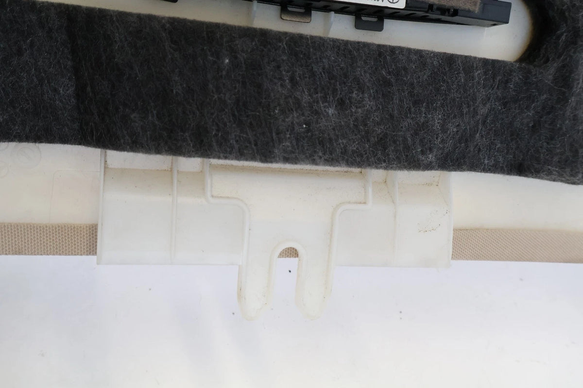 10-16 MERCEDES-BENZ E350 REAR UPPER ROOF HEADLINER TRIM PANEL COVER A2126901650