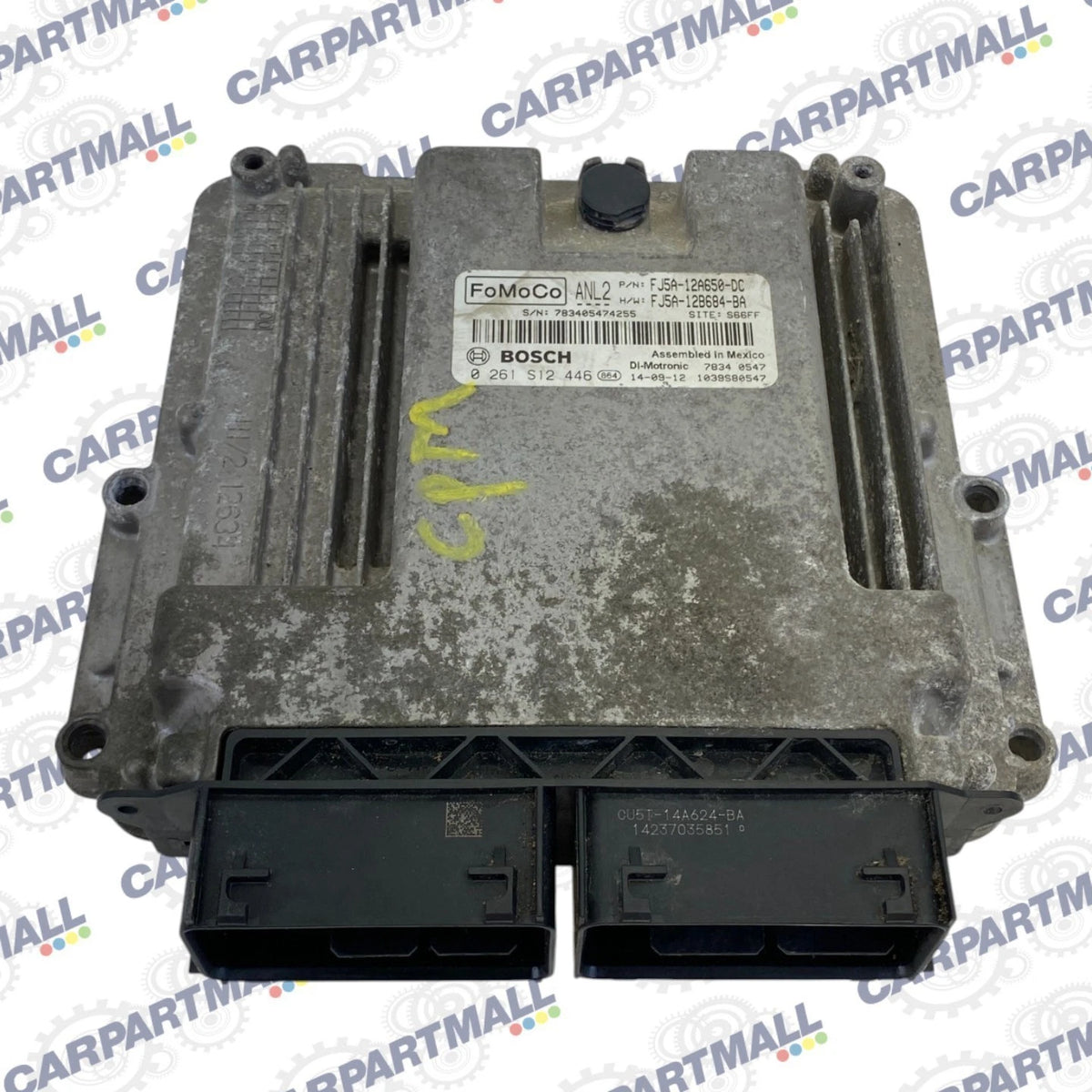 2015 2016 FORD ESCAPE 1.6L ENGINE COMPUTER CONTROL MODULE ECU OEM FJ5A12A650DC