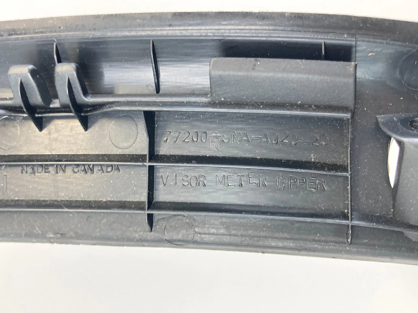 2006-2011 HONDA CIVIC COUPE DASH UPPER SPEEDOMETER CLUSTER BEZEL PANEL 77200-SNA