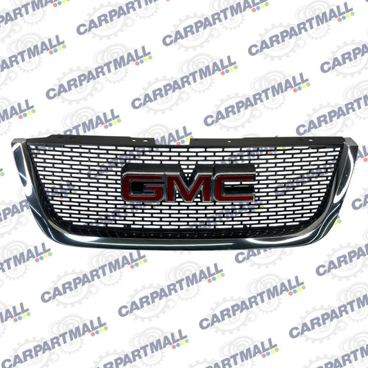 2007-2012 GMC Acadia Front Bumper Upper Chrome Grill Grille Trim 15209577 OEM