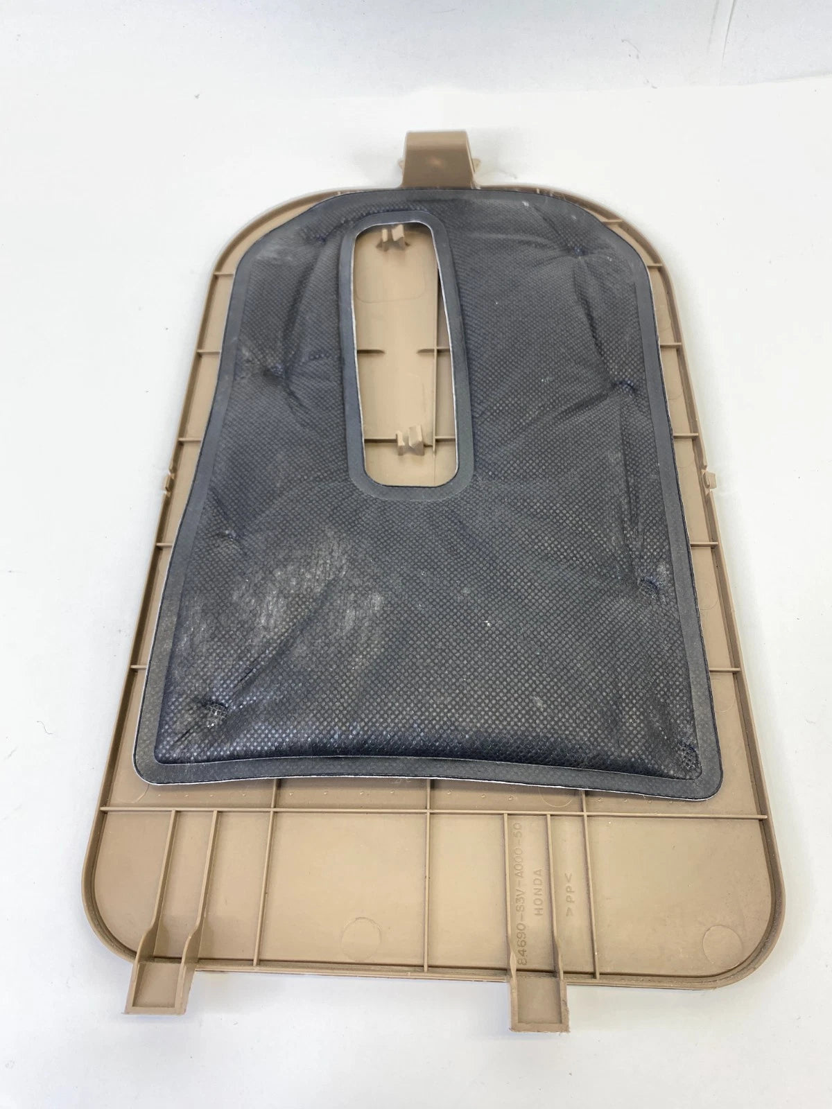 03-08 HONDA PILOT TRUNK SPARE TIRE JACK TOOL COVER BEZEL TRIM 84690-S3V-A000 OEM