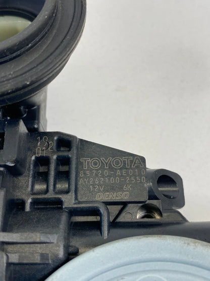 2009-2013 TOYOTA MATRIX 09-19 COROLLA REAR RIGHT POWER WINDOW MOTOR 85720-AE010