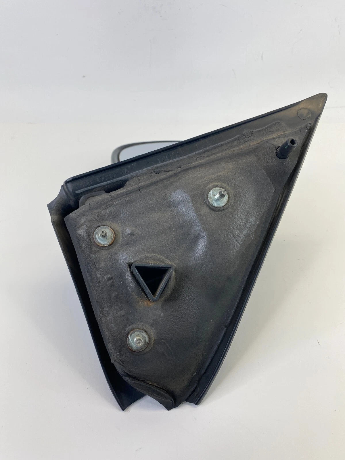 2003 03 FORD F-150 F150 FRONT LEFT DRIVER SIDE VIEW MAUAL DOOR MIRROR BLACK OEM