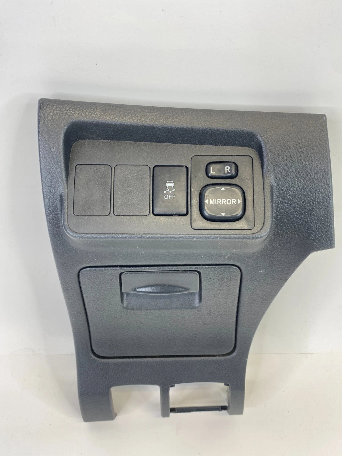 09 10 TOYOTA COROLLA DASH PANEL TRIM BEZEL & POCKET W/ MIRROR SWITCH 55432-02210