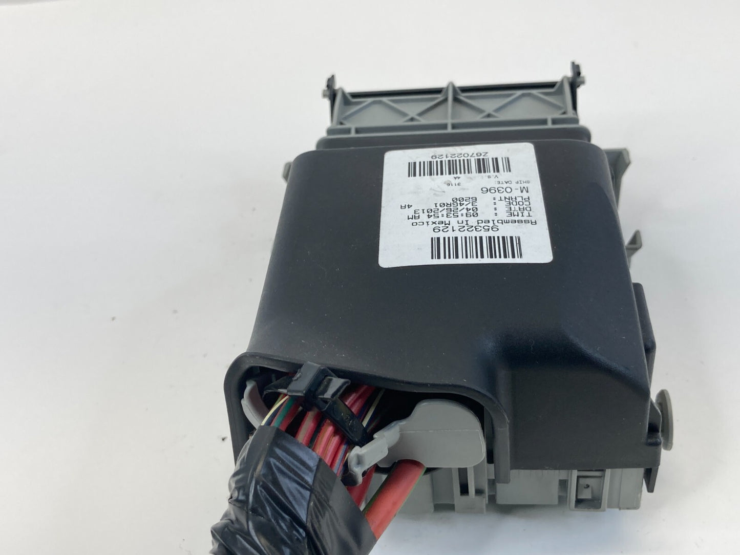 2011-2014 Chevrolet Cruze 1.4L Cabin Interior Fuse Box Junction Block 13222786