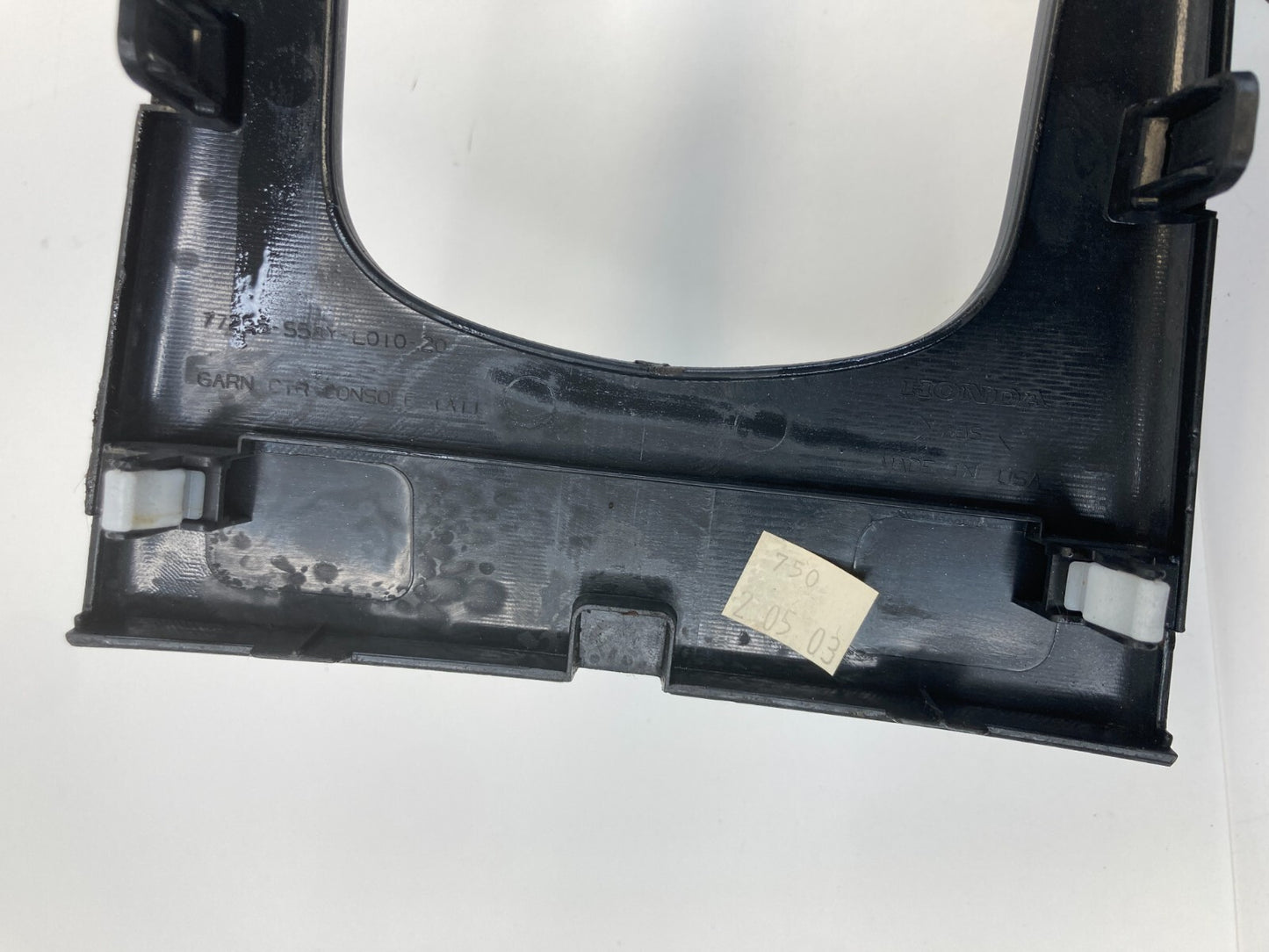 2001-2005 Honda Civic Center Console A/T Shift Shifter Trim Bezel 77295-S5AY OEM