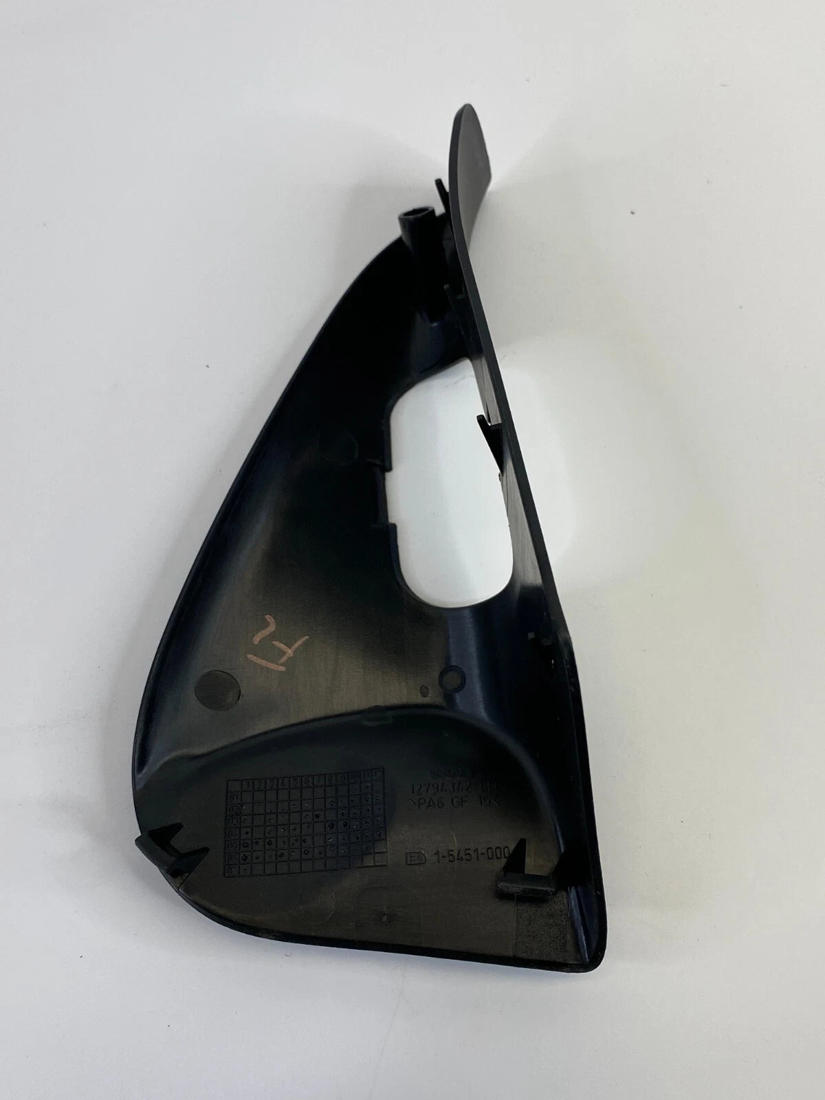 03-11 SAAB 9-3 93 FRONT LEFT DRIVER SIDE DOOR MIRROR COVER TRIM 12794342 OEM
