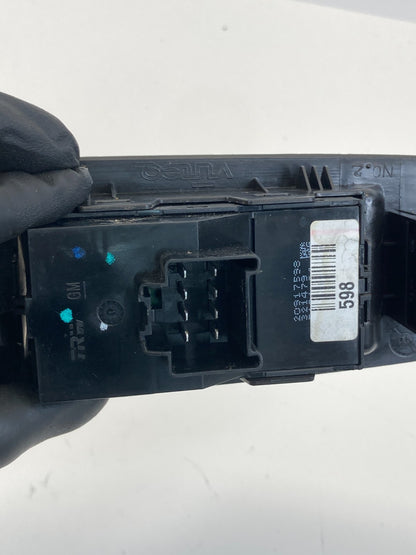 2010-2017 GMC Terrain Front Left Door Master Window Switch w/Bezel 20917598 OEM