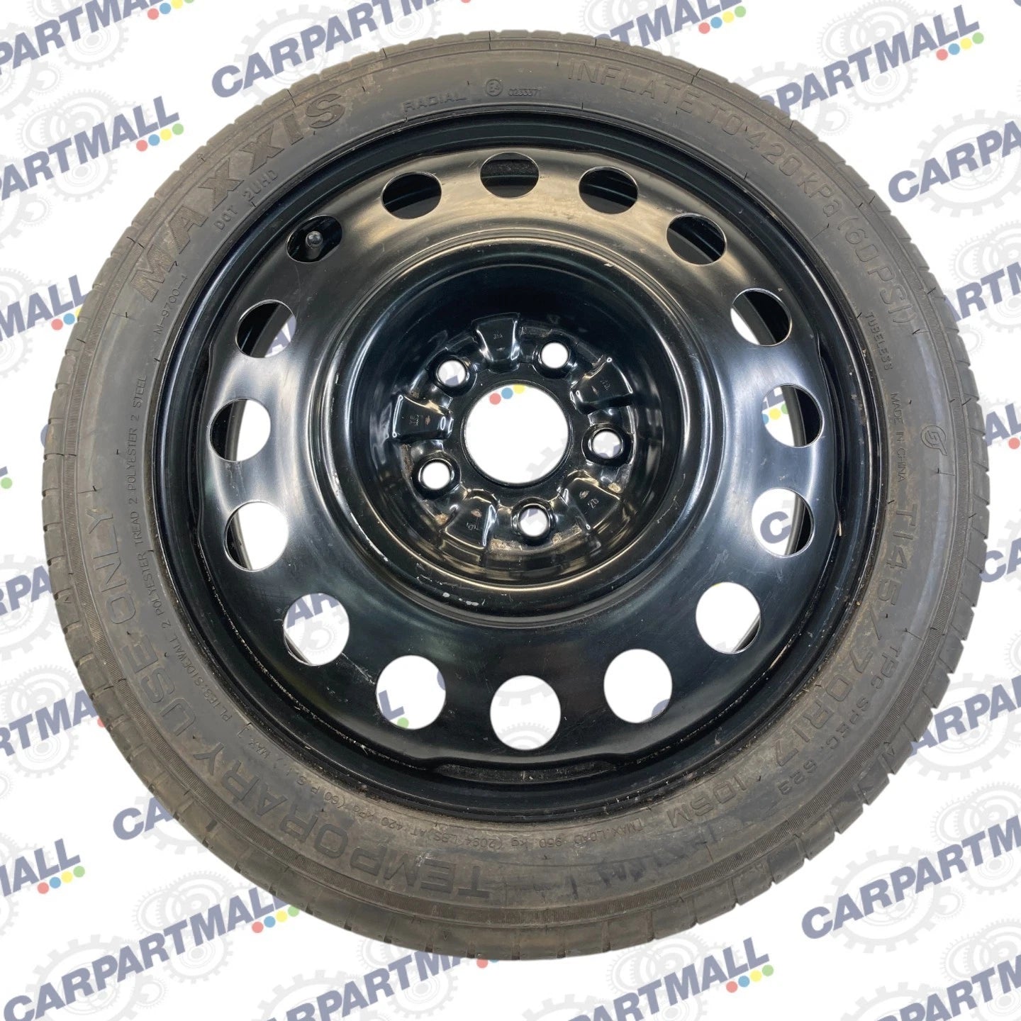 10-17 GMC TERRAIN CHEVY EQUINOX SPARE TIRE COMPACT DONUT R17 17" T145/70R17 106M