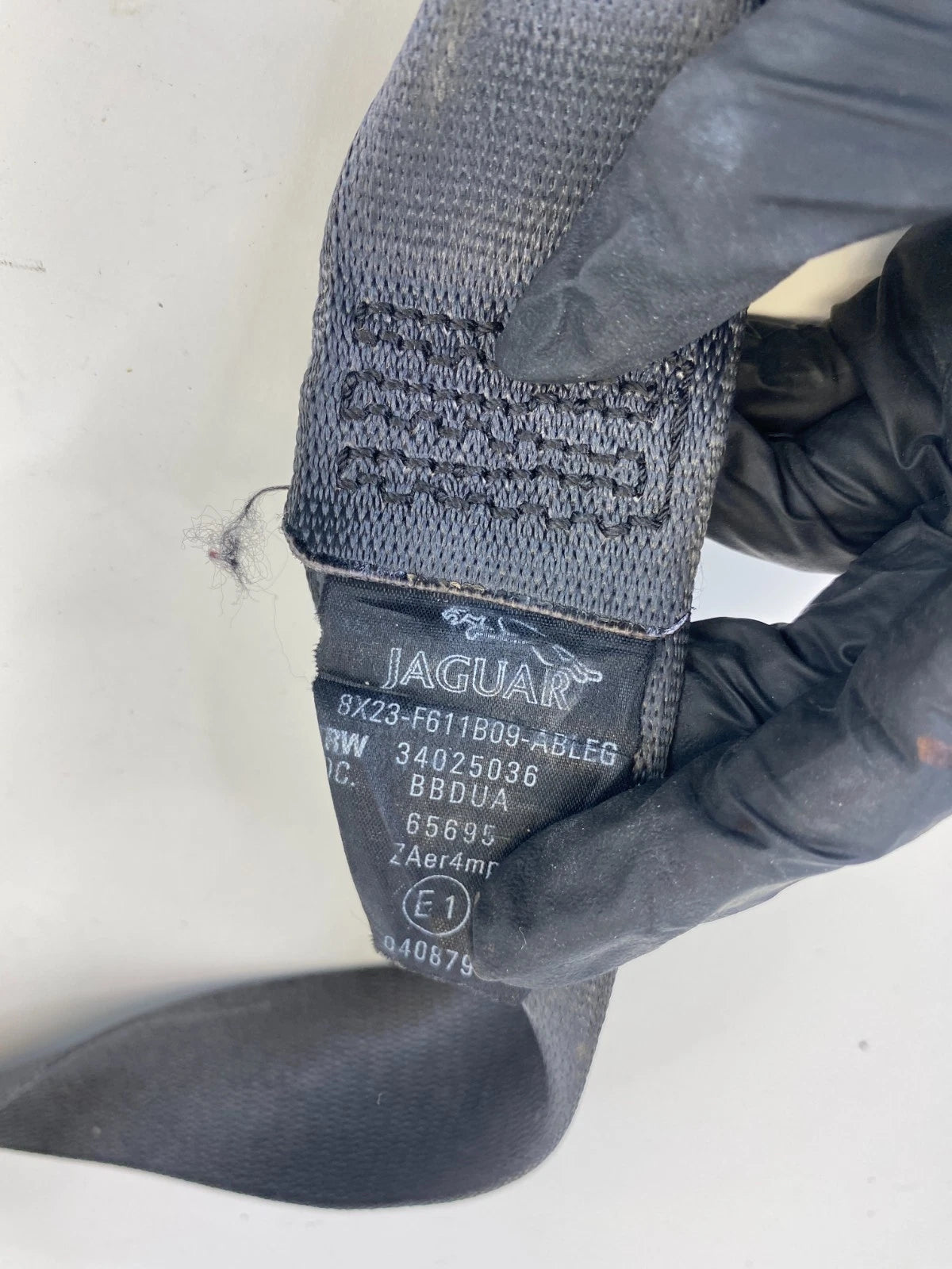 09-11 Jaguar XF Front Left Driver Side Seat Belt Retractor 8X23-F611B09-AB OEM