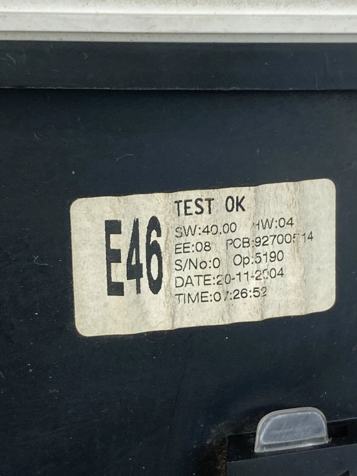 2003-2005 HYUNDAI SONATA 2.7L AT SPEEDOMETER INSTRUMENT CLUSTER 166.504 MILES