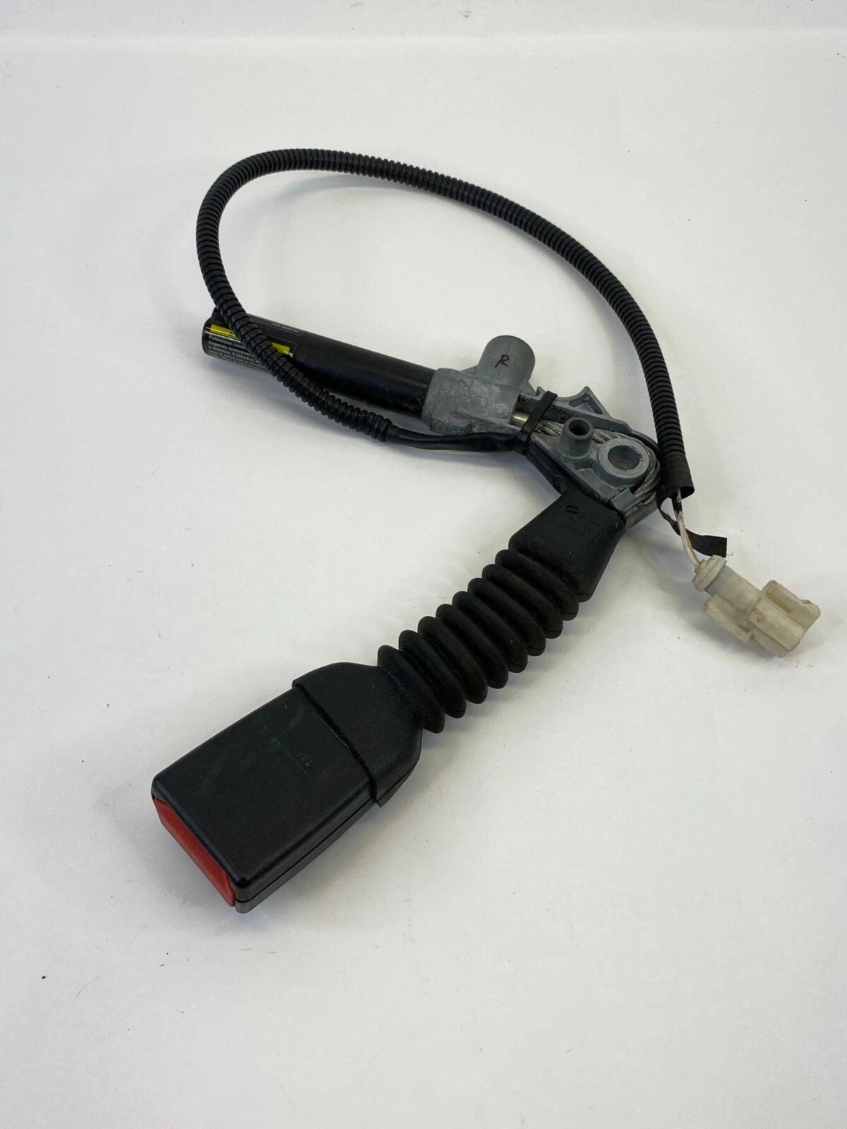 2003 03 LINCOLN NAVIGATOR EXPEDITION FRONT RIGHT PASSENGER SEAT BELT BUCKLE OEM