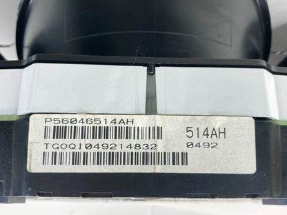 11-14 CHRYSLER 200 DASH INSTRUMENT CLUSTER SPEEDOMETER GAUGES 92.262 MILES OEM