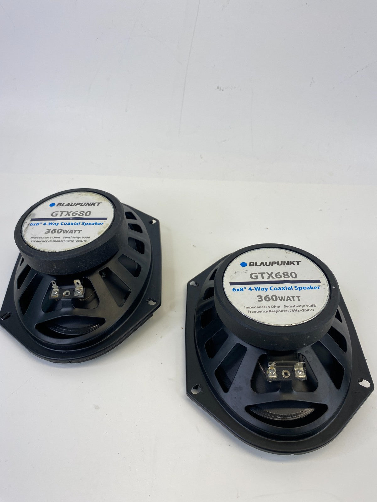 Buick Enclave Blaupunkt GTX680 8 inch 4-way Coaxial Speaker Pair Set
