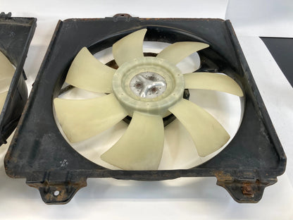 01 02 03 04 05 TOYOTA RAV4 2.0L L4 RADIATOR COOLING FAN MOTOR W/ SHROUD OEM