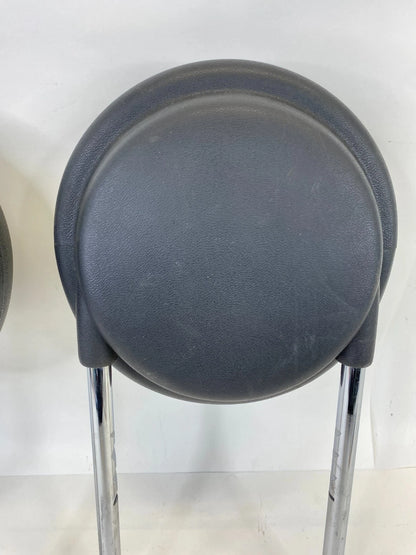 2012-2019 FIAT 500 FRONT SEAT HEADREST HEAD REST LEFT & RIGHT PAIR SET OEM