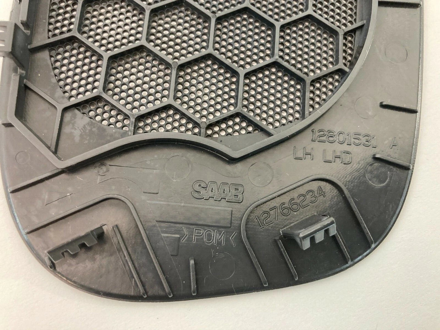 03-11 SAAB 9-3 UPPER DASH LH DRIVER SIDE SPEAKER GRILLE COVER TRIM 12801531 OEM