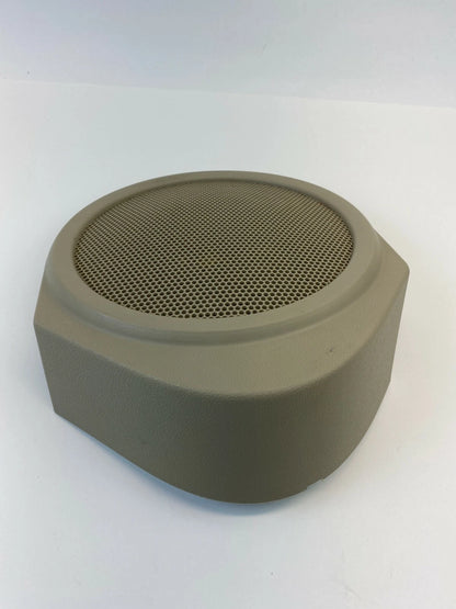 07-09 DODGE CALIBER REAR RIGHT DOOR PANEL SPEAKER COVER GRILL BEIGE 1AH42TRMAA