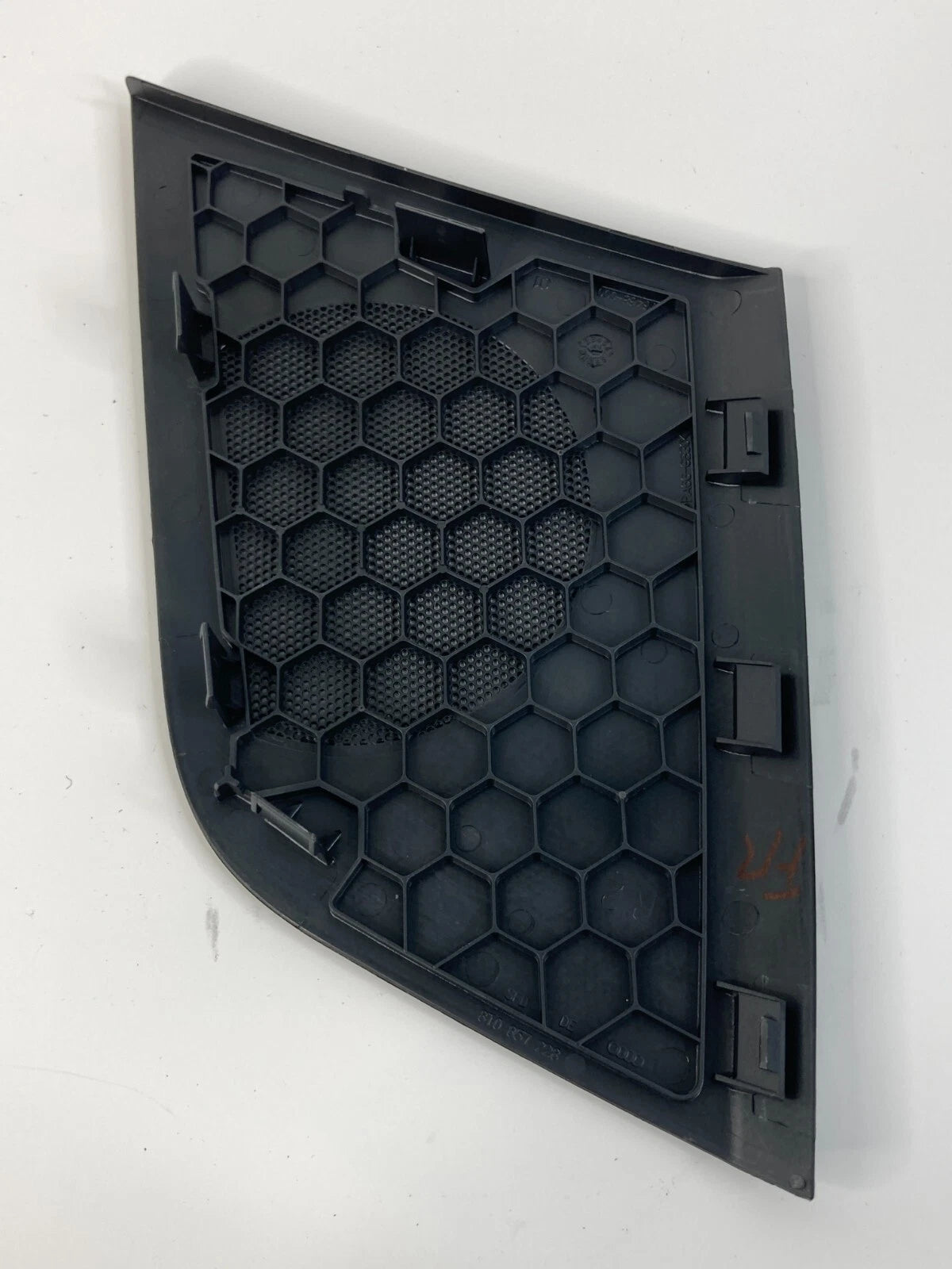 09-16 AUDI A4 QUATTRO FRONT RIGHT DOOR PANEL SPEAKER COVER GRILLE 8T0-857-228