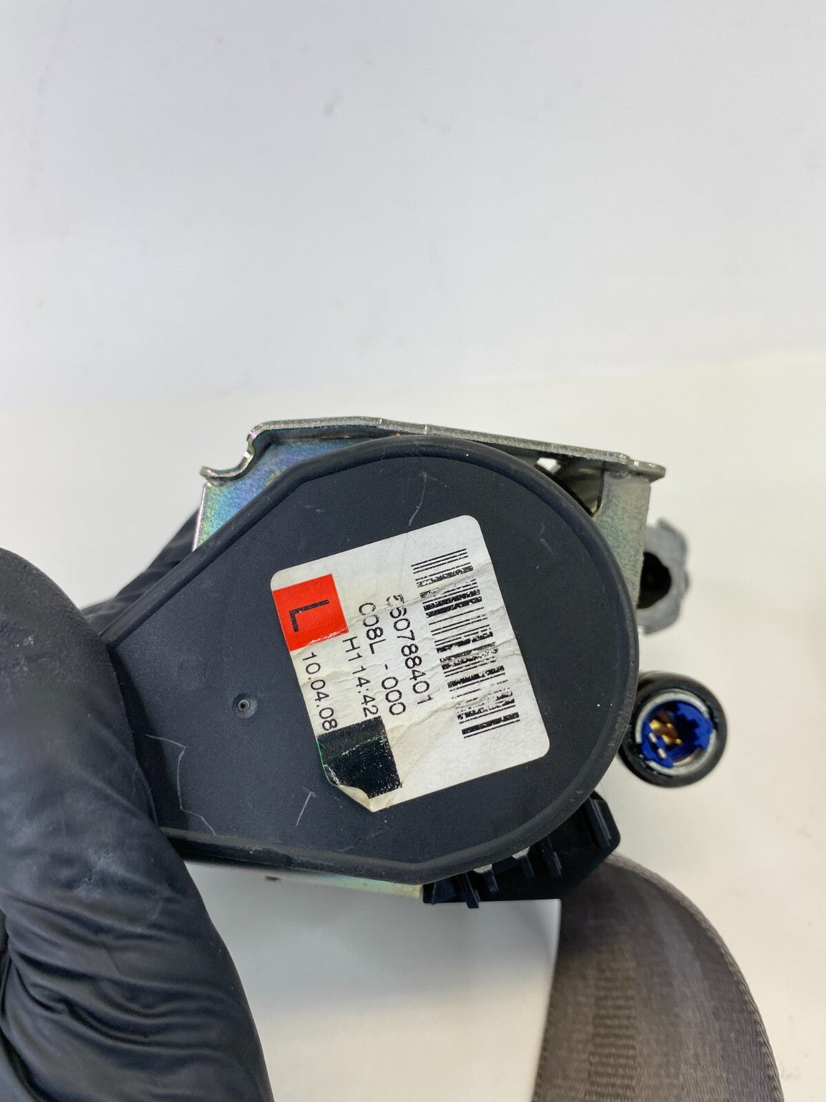 2002-2008 Audi A4 Quattro Front Left Driver Side Seat Belt Retractor E1040335