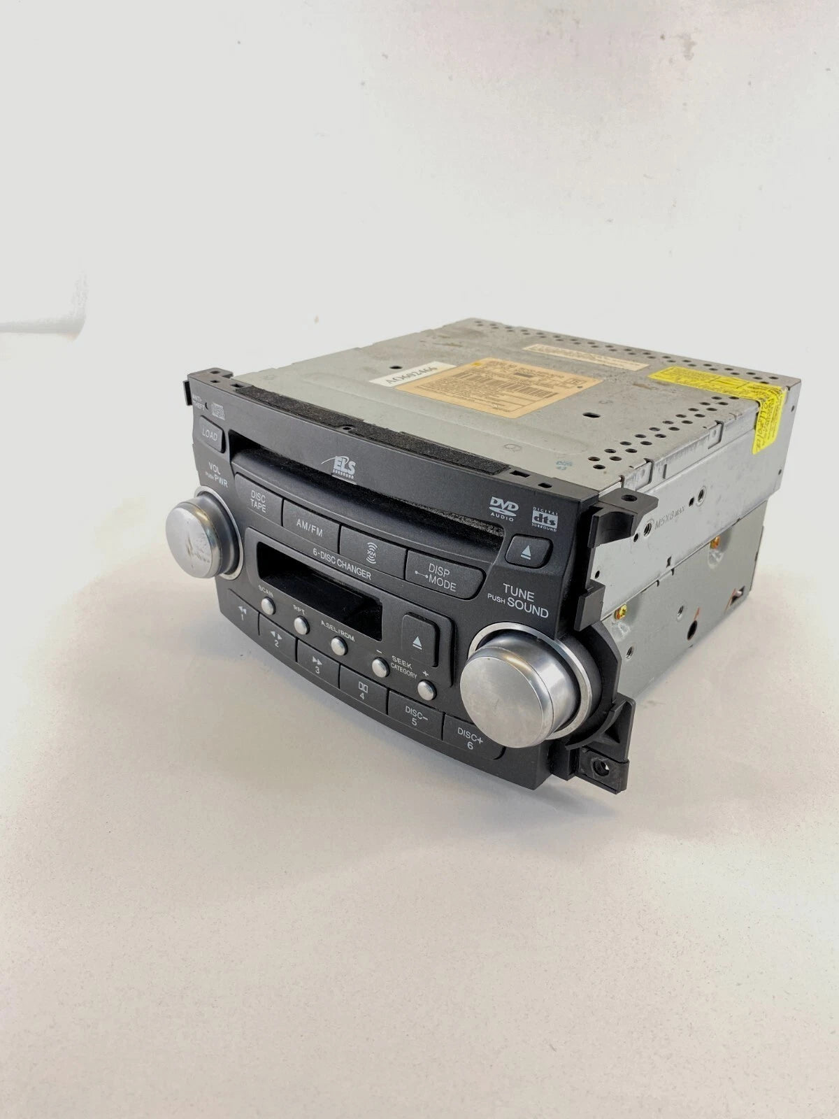 2005 2006 ACURA TL RADIO 6 DISC CD DVD CHANGER CASSETTE 39100-SEP-A010 OEM