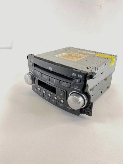 2005 2006 ACURA TL RADIO 6 DISC CD DVD CHANGER CASSETTE 39100-SEP-A010 OEM