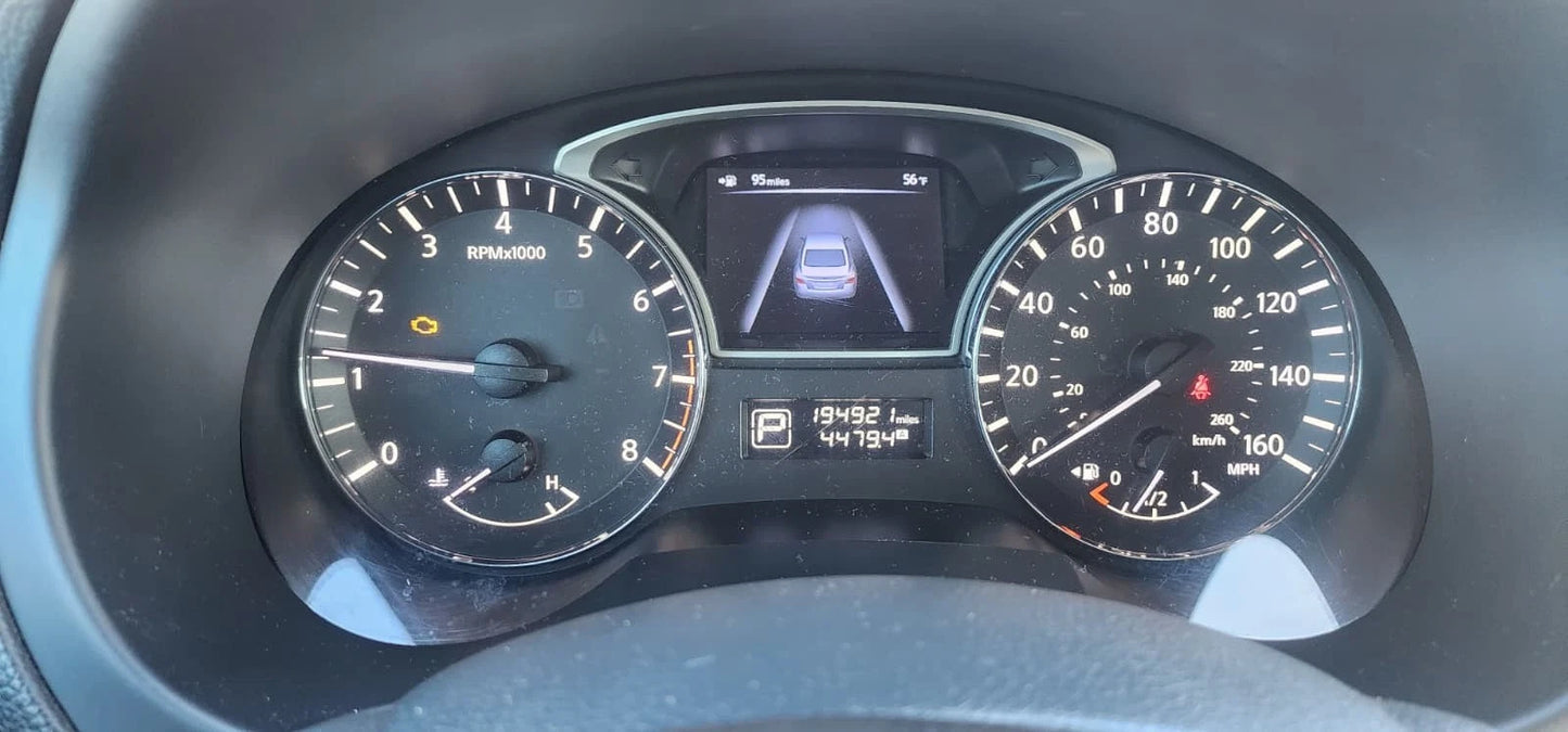 13 14 NISSAN ALTIMA 2.5L AT SPEEDOMETER INSTRUMENT CLUSTER 194K MILES 248103TA0A