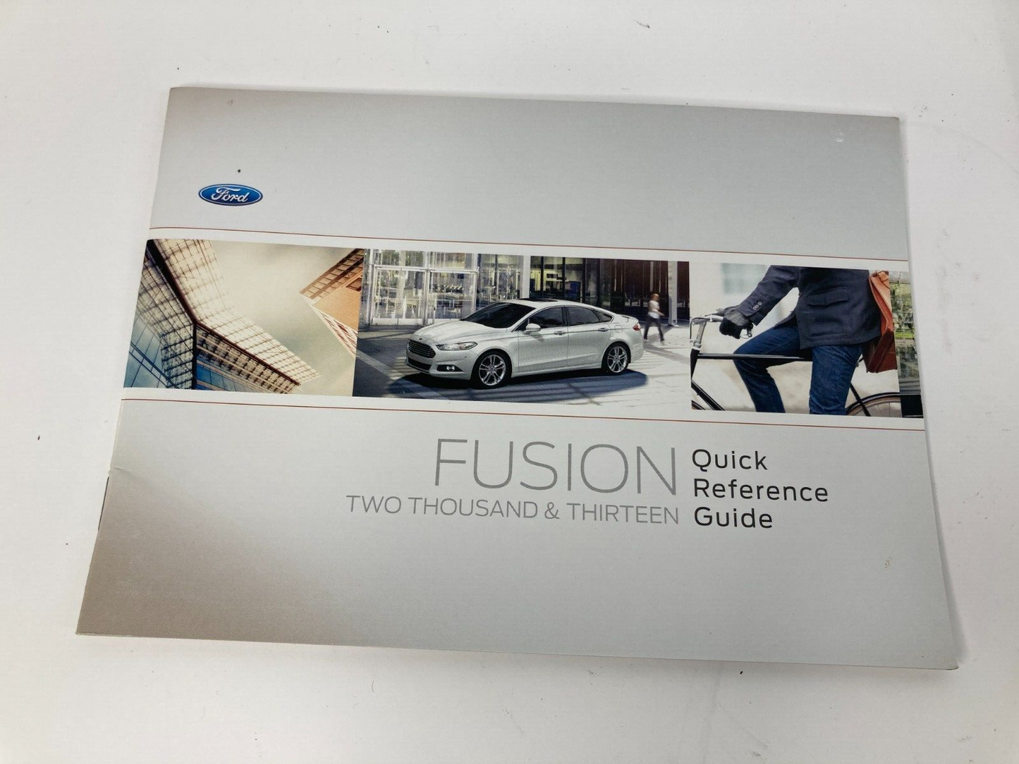 2013 13 Ford Fusion Owners Owner's Guide Manual Book Set W/ Case OEM