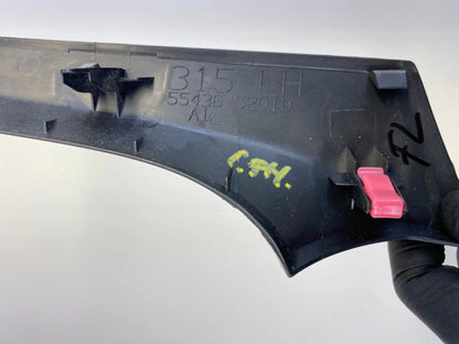 2006-2011 TOYOTA YARIS CENTER LEFT LH DASH END FINISH PANEL TRIM 55436-52010 OEM