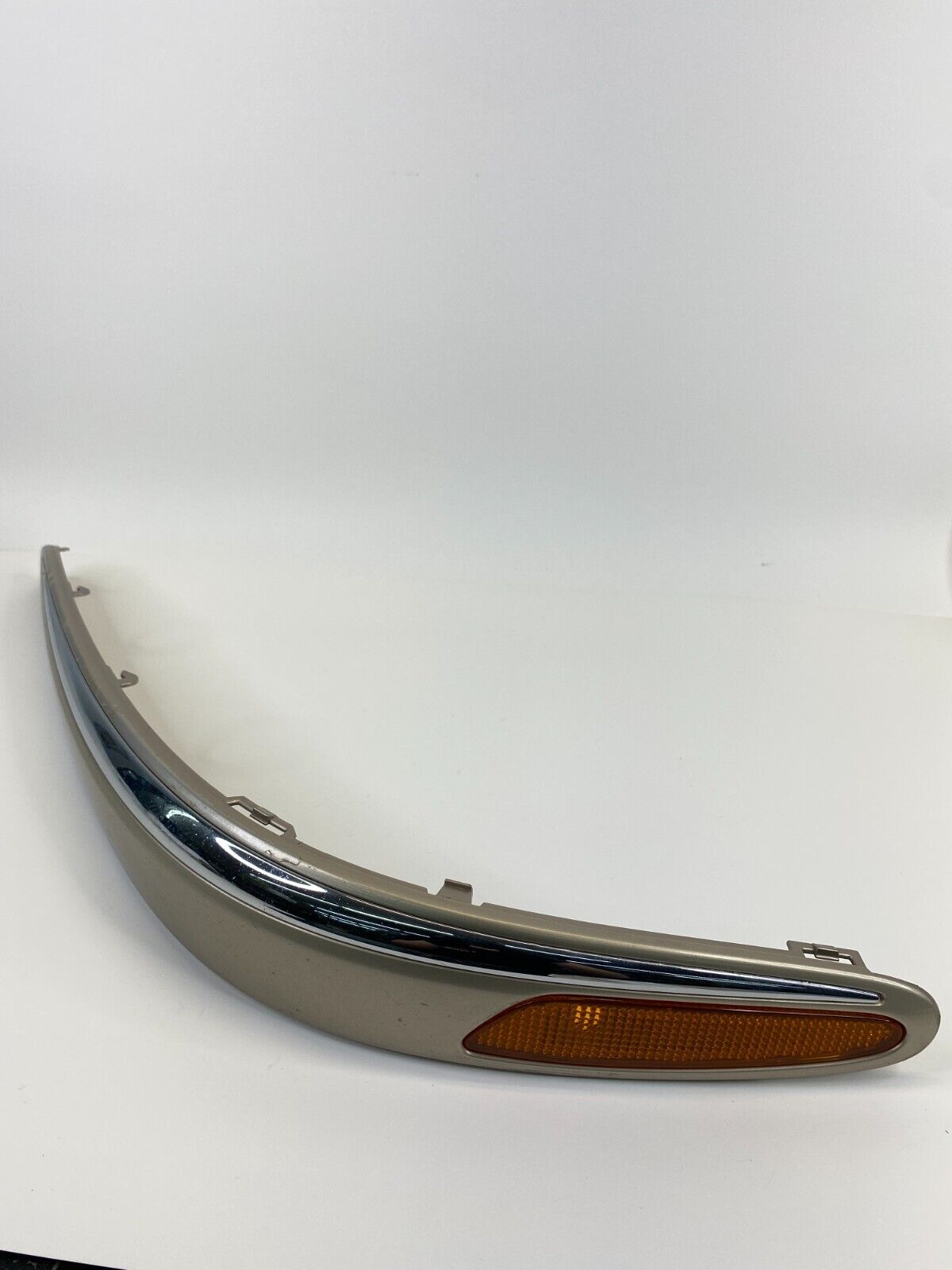 03-06 Mercedes-Benz E500 Front Left Driver Bumper Strip w/ Side Marker Light OEM