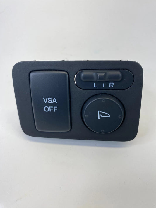 2007-2011 HONDA CR-V POWER MIRROR CONTROL SWITCH AND VSA OFF BUTTON BEZEL OEM