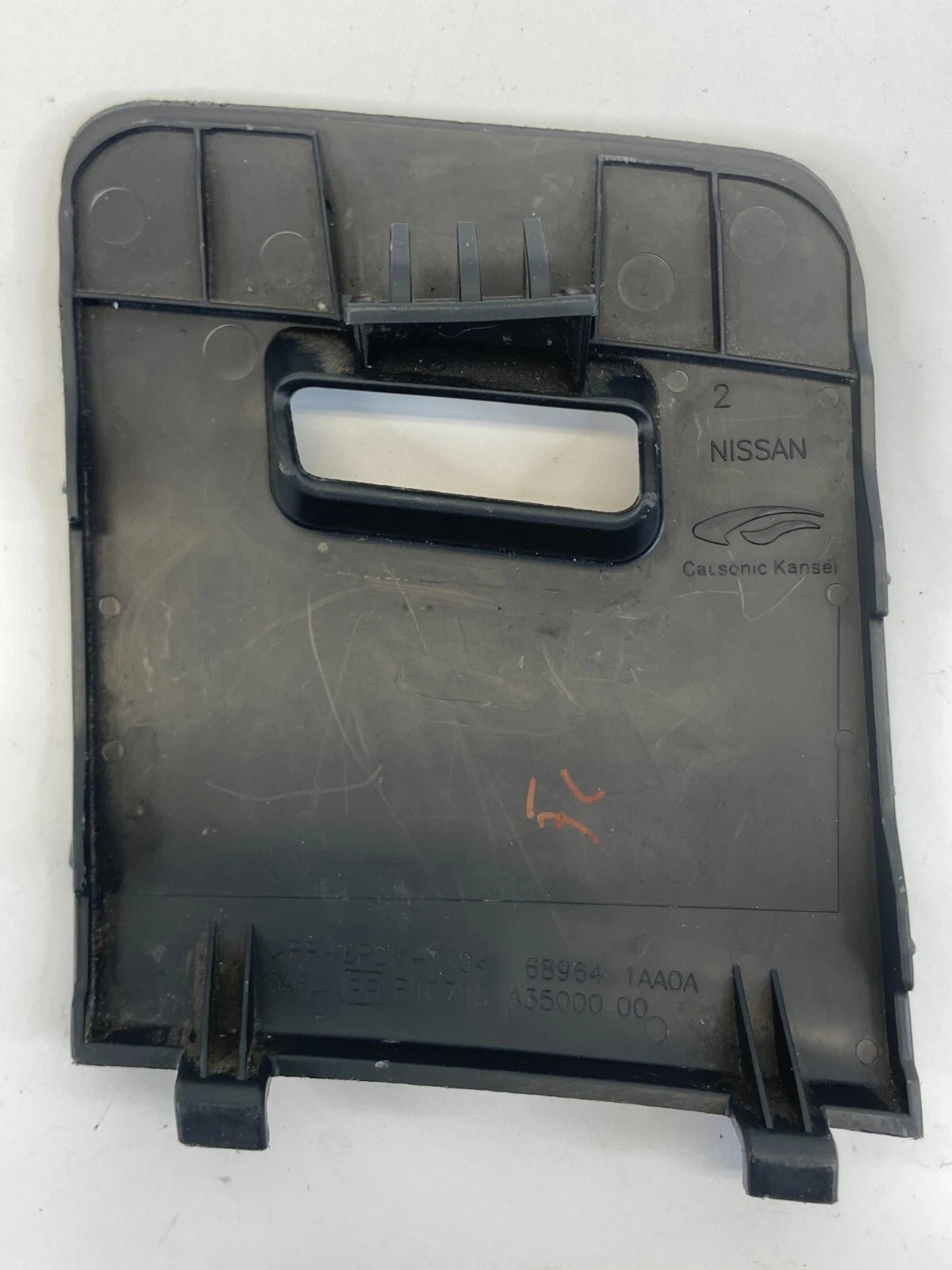 09-14 NISSAN MURANO DASH CABIN FUSE BOX LID DOOR ACCESS TRIM COVER 68964-1AA0A