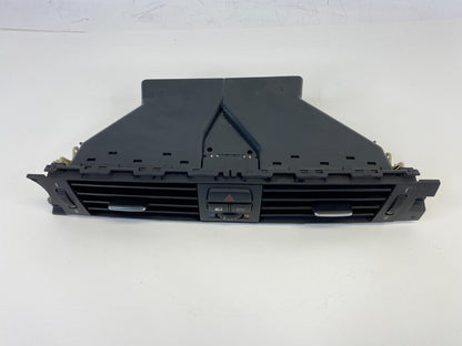 2006 BMW 330xi Dash Center Duct AC Air Vent Grille w/ Hazard Switch 64229130458