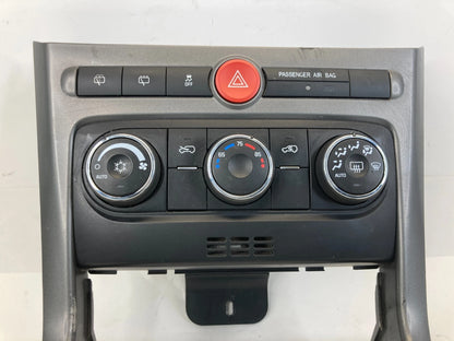 12-15 CHEVY CAPTIVA SPORT HVAC HEATER TEMPERATURE CLIMATE CONTROL W/ BEZEL TRIM