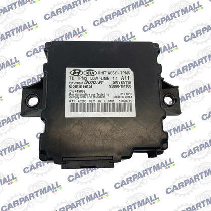 2010 Kia Forte Tire Pressure Monitor Control Module Computer TPMS 95800-1M100