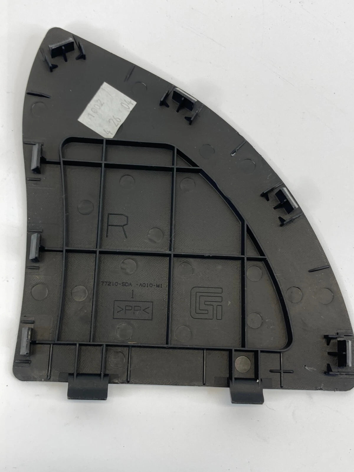 2003-2007 HONDA ACCORD DASH RIGHT PASSENGER END CAP COVER TRIM 77210-SDA-A010-M1