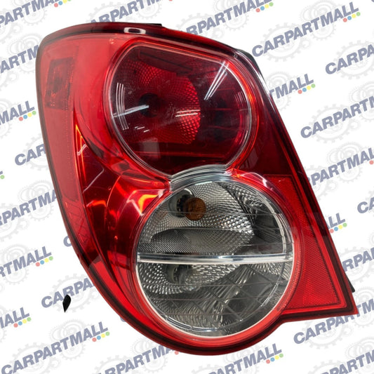 2012-2016 CHEVROLET CHEVY SONIC REAR LEFT DRIVER TAILLIGHT TAIL LIGHT 96830981