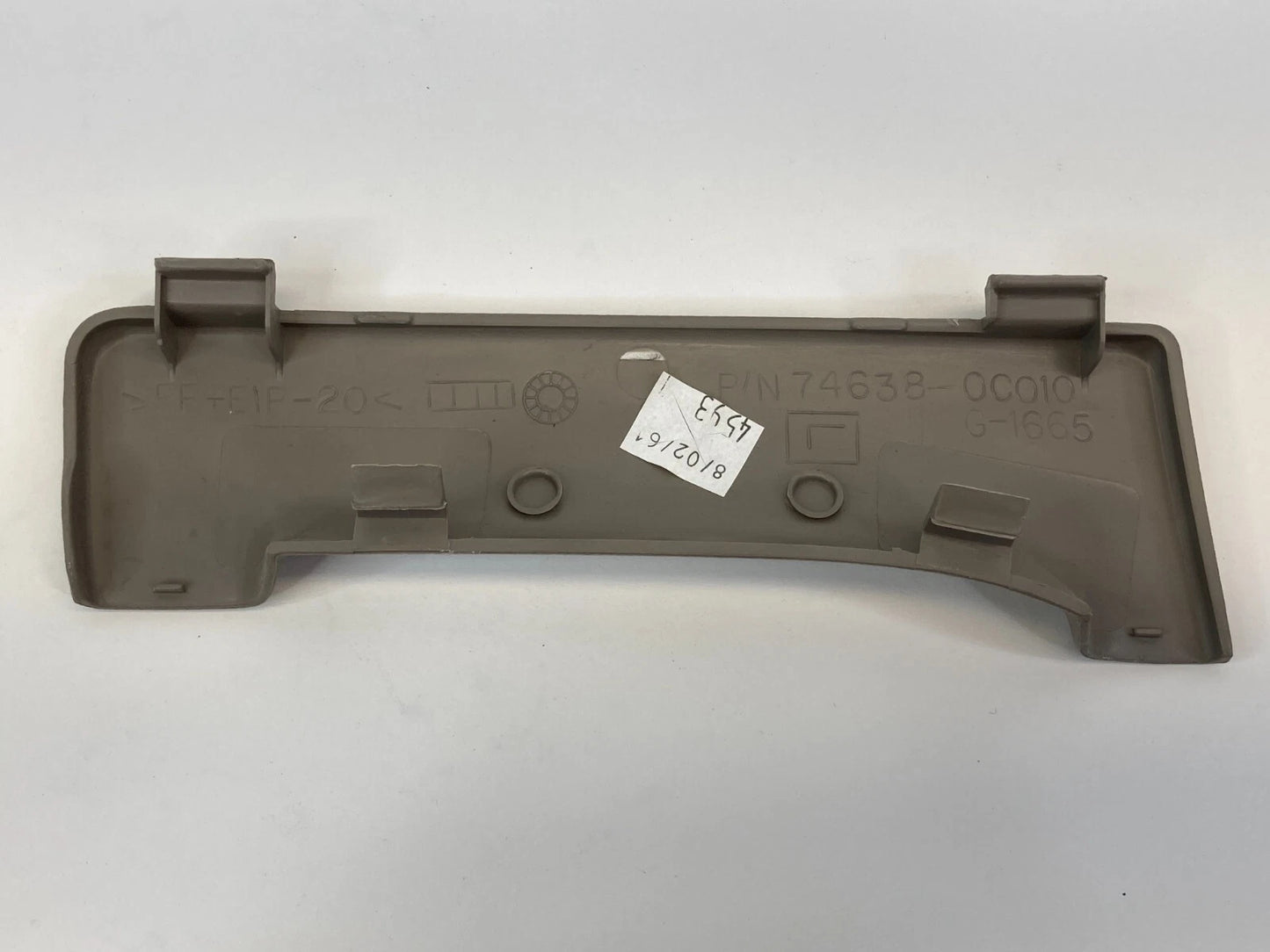 01-06 TOYOTA TUNDRA DRIVER FRONT LH PILLAR HANDLE COVER TRIM CAP OEM 746380C010