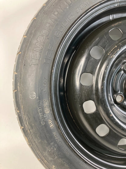 2000-2011 FORD FOCUS 2011-2019 FIESTA SPARE TIRE RIM COMPACT DONUT T125/80 D15