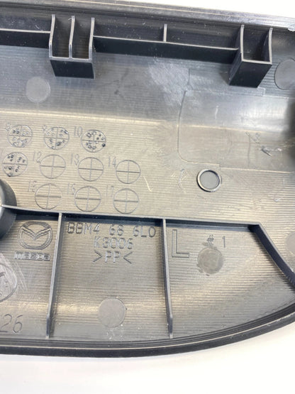2010-2013 MAZDA 3 FRONT LEFT SIDE HOLE COVER TRIM BEZEL BBM4686L0 OEM