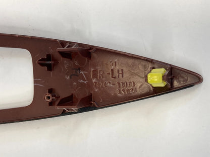 2007 07 LEXUS ES350 FRONT LEFT DRIVER SIDE DOOR WINDOW SWITCH BEZEL COVER TRIM