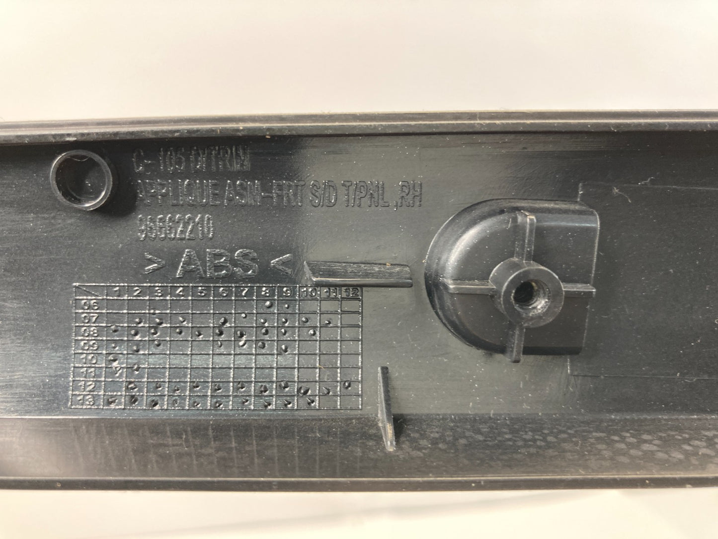 12-15 Chevy Captiva Sport Front Right Inner Door Applique Molding Trim 96662210