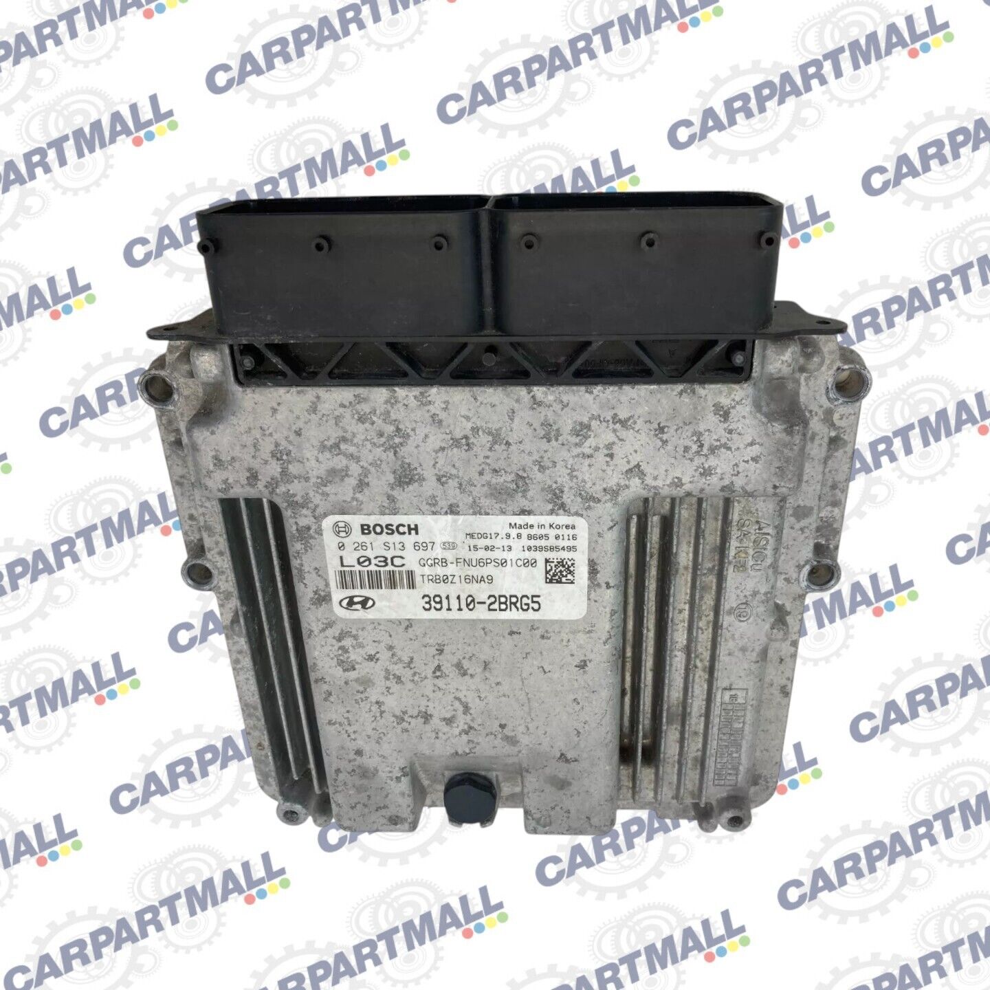 2015 Hyundai Accent 1.6L L4 AT Engine Computer Control Module ECM 39110-2BRG5